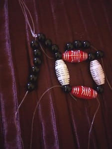 Left beads