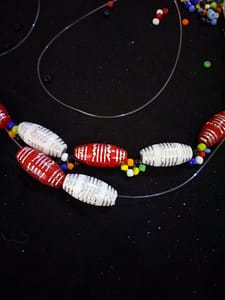 The bead necklace