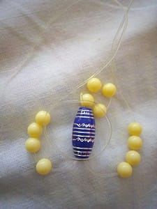 4 more beads for the earrings