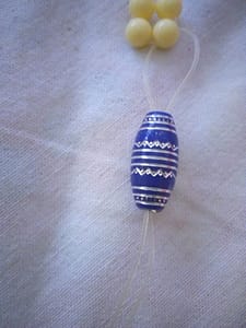 Blue bead