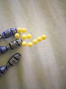 Row 3 beads