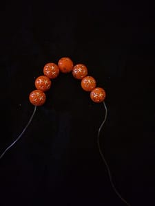 10beads for the orange necklace