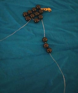 Adding more beads photos