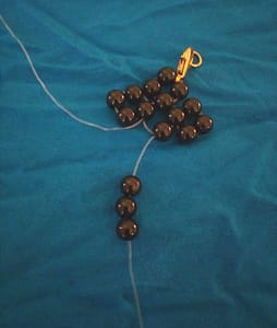 Right string added beads photos