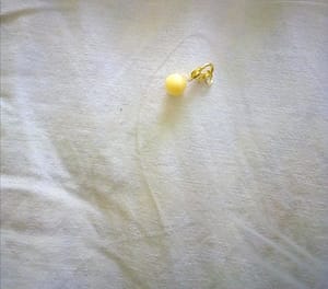 Necklace hook with 3 threads