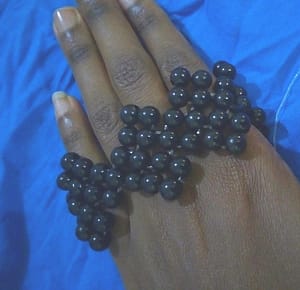 Bracelets on my hand