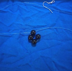 Formed shape for earrings