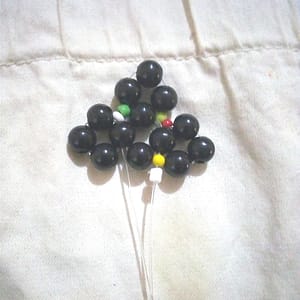 Black beads and maasai beads 